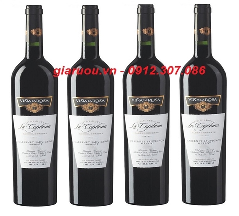 CUNG CẤP VANG CHILE LA CAPITANA CABERNET SAUVIGNON GIÁ SIÊU RẺ