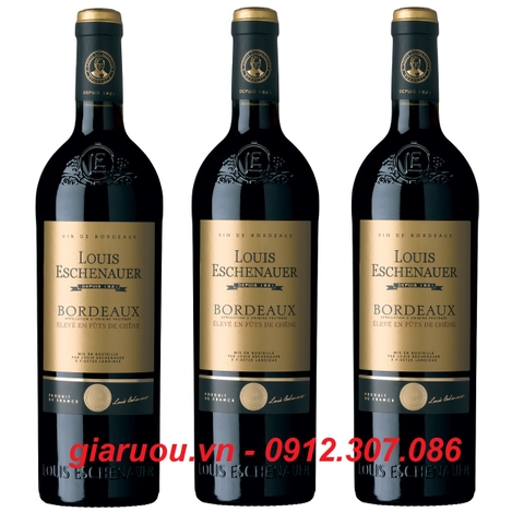 ĐẠI LÝ VANG ĐỎ PHÁP LOUIS ESCHENAUER BORDEAUX ELEVE EN FUTS DE CHENE ĐẠI LÝ VANG ĐỎ PHÁP LOUIS ESCHENAUER BORDEAUX ELEVE EN FUTS DE CHENE