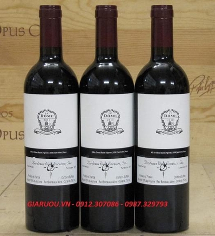 PHÂN PHỐI VANG PHÁP LE DOME SAINT EMILION GIÁ RẺ NHẤT PHÂN PHỐI VANG PHÁP LE DOME SAINT EMILION GIÁ RẺ NHẤT