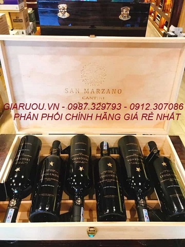 GIÁ RƯỢU VANG LEGGENDA PRIMITIVO DI MANDURIA DOC GIÁ RƯỢU VANG LEGGENDA PRIMITIVO DI MANDURIA DOC