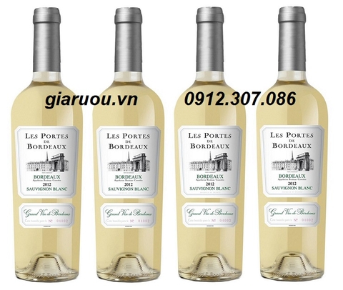 VANG PHÁP LES PORTES DE BORDEAUX SAUVIGNON BLANC GIÁ RẺ NHẤT HÀ NÔI VANG PHÁP LES PORTES DE BORDEAUX SAUVIGNON BLANC GIÁ RẺ NHẤT HÀ NÔI