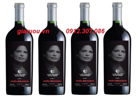 VANG CHILE DONA BERNARDA LUIS FELIPE EDWARDS CHÍNH HÃNG, ĐẸP, LÀM QUÀ TẾT VANG CHILE DONA BERNARDA LUIS FELIPE EDWARDS CHÍNH HÃNG, ĐẸP, LÀM QUÀ TẾT