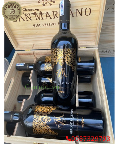 M MERLOT SALENTO - RƯỢU VANG NỔI TIẾNG GIÁ CỰC RẺ