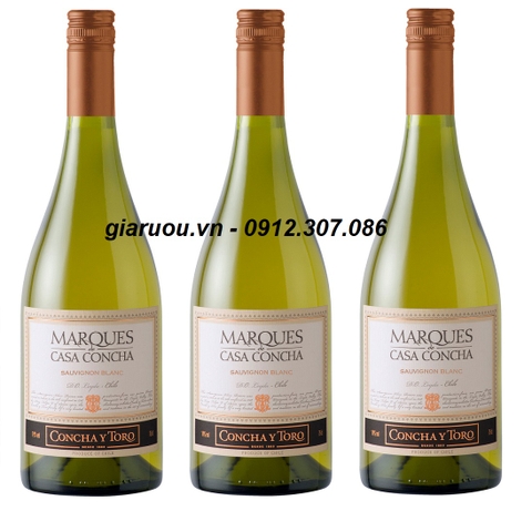 CHUYÊN CUNG CẤP VANG CHILE MARQUES CASA CONCHA SAUVIGNON BLANC CHUYÊN CUNG CẤP VANG CHILE MARQUES CASA CONCHA SAUVIGNON BLANC