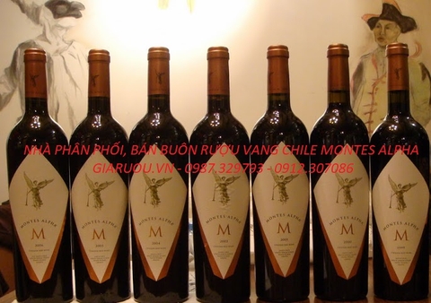 BẢNG GIÁ RƯỢU VANG CHILE MONTES ALPHA RẺ NHẤT BẢNG GIÁ RƯỢU VANG CHILE MONTES ALPHA RẺ NHẤT