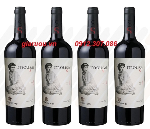VANG CHILE MOUSAI S SHIRAZ GIÁ CỰC TỐT DÀNH CHO TIỆC CƯỚI - 350.000đ VANG CHILE MOUSAI S SHIRAZ GIÁ CỰC TỐT DÀNH CHO TIỆC CƯỚI - 350.000đ