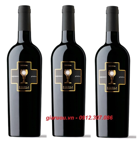 PHÂN PHỐI VANG Ý NAUNA PRIMITIVO NEGROAMARO SCHOLA SARMENTI PHÂN PHỐI VANG Ý NAUNA PRIMITIVO NEGROAMARO SCHOLA SARMENTI