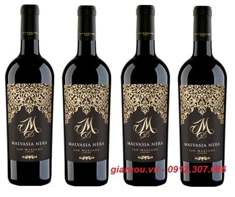 GIÁ RƯỢU VANG Ý M MALVASIA NERA GIÁ RƯỢU VANG Ý M MALVASIA NERA