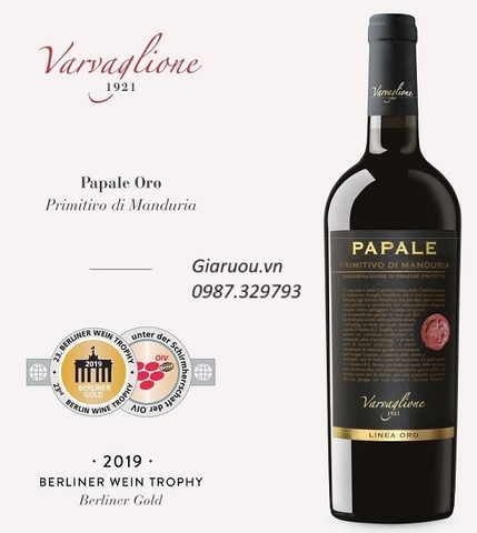 BÁN SỈ, PHÂN PHỐI VANG Ý PAPALE PRIMITIVO GIÁ RẺ NHẤT BÁN SỈ, PHÂN PHỐI VANG Ý PAPALE PRIMITIVO GIÁ RẺ NHẤT