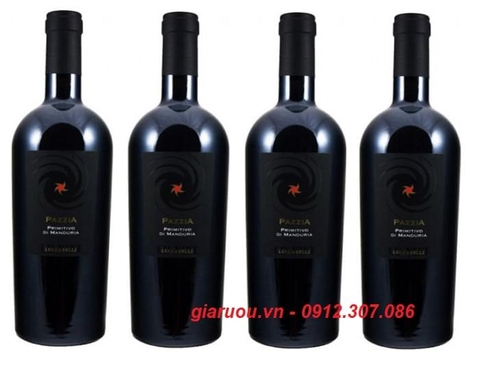VANG Ý PAZZIA PRIMITIVO DI MANDURIA GIÁ TỐT NHẤT VANG Ý PAZZIA PRIMITIVO DI MANDURIA GIÁ TỐT NHẤT