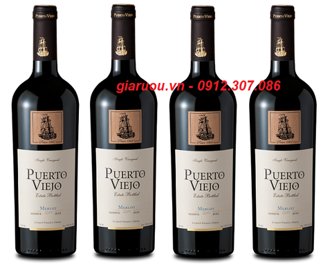 NƠI BÁN VANG CHILE PUERTO VIEJO MERLOT UY TÍN GIÁ TỐT NHẤT NƠI BÁN VANG CHILE PUERTO VIEJO MERLOT UY TÍN GIÁ TỐT NHẤT