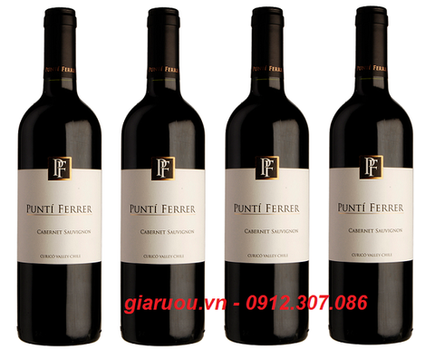 PHÂN PHỐI VANG CHILE PUNTI FERRER CABERNET SAUVIGNON GIÁ RẺ PHÂN PHỐI VANG CHILE PUNTI FERRER CABERNET SAUVIGNON GIÁ RẺ