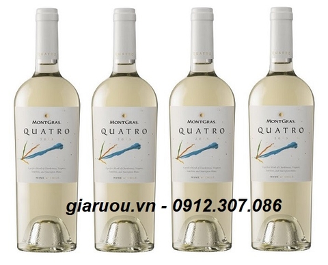 BÁN BUÔN VANG TRẮNG CHILE MONTGRAS QUATRO CHÍNH HÃNG BÁN BUÔN VANG TRẮNG CHILE MONTGRAS QUATRO CHÍNH HÃNG