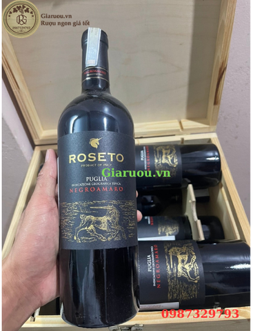 VANG Ý ROSETO NEGROAMARO - NƠI BÁN GIÁ RẺ NHẤT VANG Ý ROSETO NEGROAMARO - NƠI BÁN GIÁ RẺ NHẤT