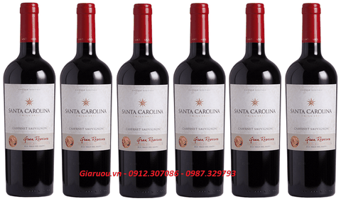 NHÀ PHÂN PHỐI VANG CHILE SANTA CAROLINA GRAN RESERVA GIÁ TỐT NHẤT NHÀ PHÂN PHỐI VANG CHILE SANTA CAROLINA GRAN RESERVA GIÁ TỐT NHẤT
