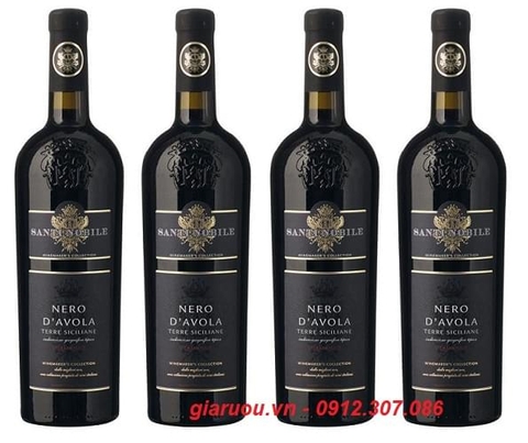 NƠI BÁN UY TÍN NHẤT - VANG Ý SANTI NOBILE NERO D'AVOLA NƠI BÁN UY TÍN NHẤT - VANG Ý SANTI NOBILE NERO D'AVOLA