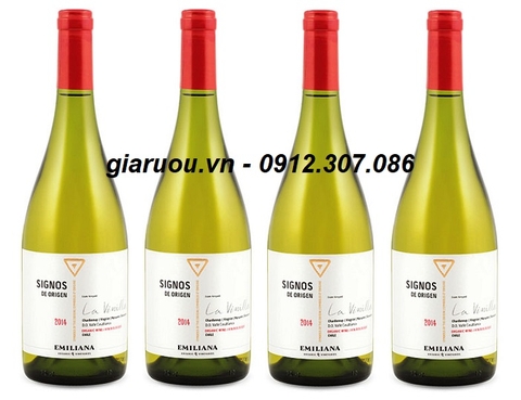 ĐỊA CHỈ BÁN VANG CHILE EMILIANA SIGNOS DE ORIGEN CHARDONNAY UY TÍN NHẤT