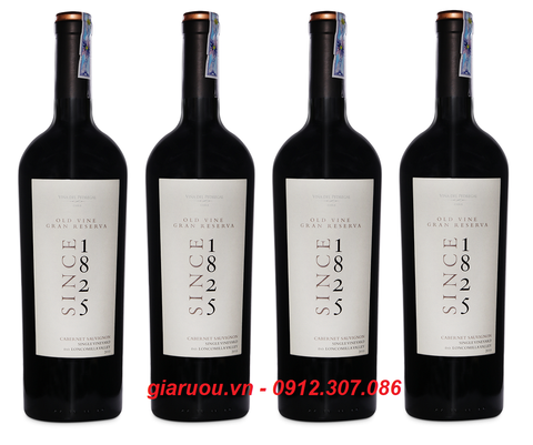 ĐỊA CHỈ BÁN VANG CHILE SINCE 1825 GRAN RESERVA CABERNET SAUVIGNON ĐỊA CHỈ BÁN VANG CHILE SINCE 1825 GRAN RESERVA CABERNET SAUVIGNON