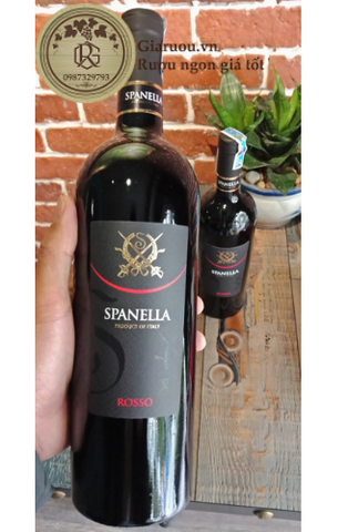 RƯỢU VANG Ý SPANELLA VINO ROSSO - RƯỢU NGON GIÁ RẺ RƯỢU VANG Ý SPANELLA VINO ROSSO - RƯỢU NGON GIÁ RẺ