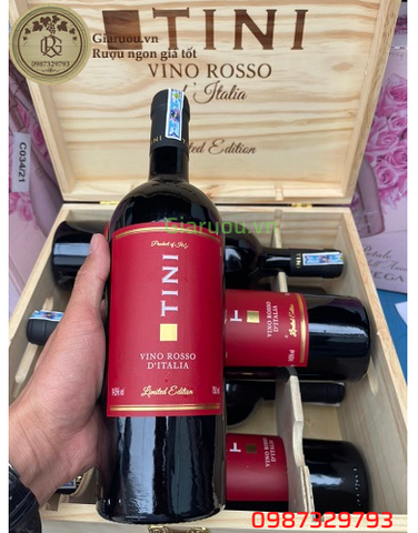 BÁN RƯỢU VANG Ý TINI VINO ROSSO GIÁ RẺ NHẤT HÀ NỘI