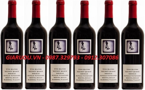 PHÂN PHỐI RƯỢU VANG ÚC TWO HANDS SECRET BLOCK SHIRAZ GIÁ RẺ NHẤT PHÂN PHỐI RƯỢU VANG ÚC TWO HANDS SECRET BLOCK SHIRAZ GIÁ RẺ NHẤT