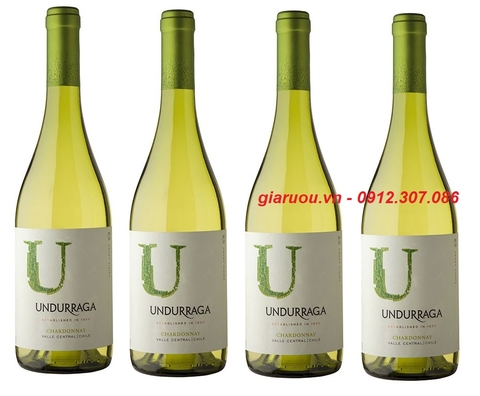 NHÀ PHÂN PHỐI VANG CHILE UNDURRAGA CHARDONNAY GIÁ RẺ NHẤT