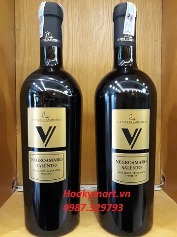 RƯỢU VANG Ý V NEGROAMARO SALENTO GIÁ BÁN RẺ NHẤT RƯỢU VANG Ý V NEGROAMARO SALENTO GIÁ BÁN RẺ NHẤT