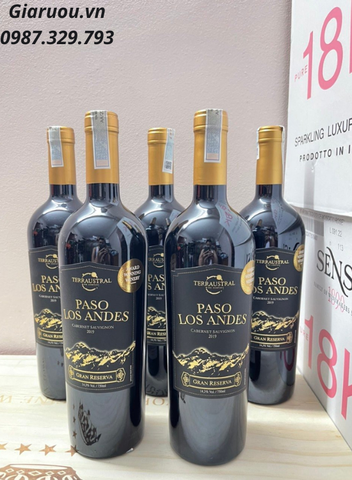 VANG CHILE PASO LOS ANDES GRAN RESERVA Ở ĐÂU BÁN GIÁ RẺ NHẤT