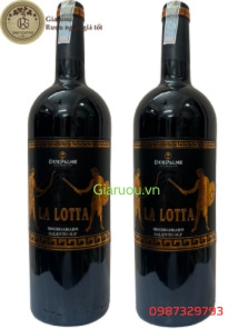 LA LOTTA NEGROAMARO – CHAI VANG GIÁ RẺ NHIỀU NGƯỜI LỰA CHỌN LA LOTTA NEGROAMARO – CHAI VANG GIÁ RẺ NHIỀU NGƯỜI LỰA CHỌN