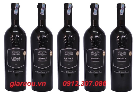 VANG Ý MEGALE NEGROAMARO CHUYÊN PHỤC VỤ TIỆC CƯỚI UỐNG NGON GIÁ CỰC RẺ VANG Ý MEGALE NEGROAMARO CHUYÊN PHỤC VỤ TIỆC CƯỚI UỐNG NGON GIÁ CỰC RẺ
