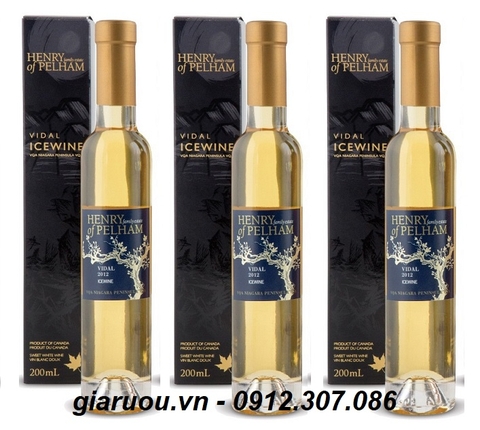 VANG CANADA HENRY OF PELHAM VIDAL ICEWINE GIÁ CỰC RẺ TẠI GIARUOU.VN VANG CANADA HENRY OF PELHAM VIDAL ICEWINE GIÁ CỰC RẺ TẠI GIARUOU.VN