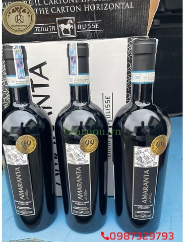 ĐỊA CHỈ BÁN VANG Ý AMARANTA TENUTA ULISSE GIÁ RẺ NHẤT ĐỊA CHỈ BÁN VANG Ý AMARANTA TENUTA ULISSE GIÁ RẺ NHẤT