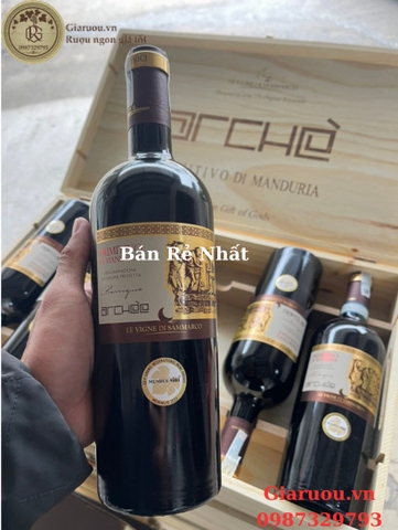 VANG Ý ARCHE PRIMITIVO DI MANDURIA – CHAI RƯỢU VANG BIẾU SANG TRỌNG VANG Ý ARCHE PRIMITIVO DI MANDURIA – CHAI RƯỢU VANG BIẾU SANG TRỌNG