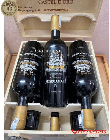 BÁN VANG Ý 19 ĐỘ CASTEL D'ORO CAPITANO NEGROAMARO GIÁ TỐT NHẤT HÀ NỘI BÁN VANG Ý 19 ĐỘ CASTEL D'ORO CAPITANO NEGROAMARO GIÁ TỐT NHẤT HÀ NỘI