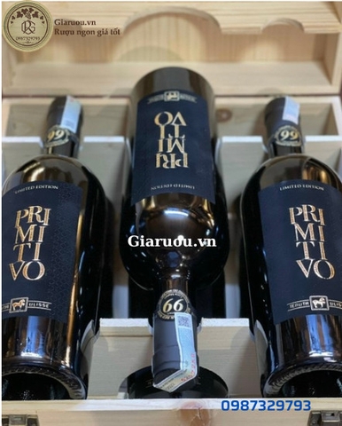 BÁN VANG Ý PRIMITIVO TENUTA ULISSE NHÃN NHUNG GIÁ SIÊU RẺ BÁN VANG Ý PRIMITIVO TENUTA ULISSE NHÃN NHUNG GIÁ SIÊU RẺ