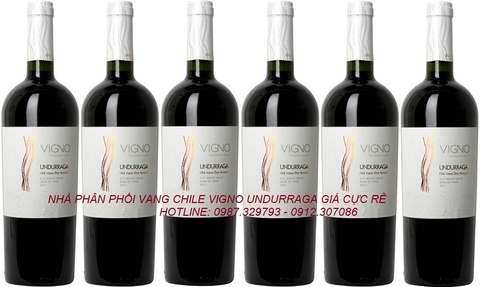 PHÂN PHỐI VANG CHILE UNDURRAGA VIGNO GIÁ CỰC RẺ PHÂN PHỐI VANG CHILE UNDURRAGA VIGNO GIÁ CỰC RẺ