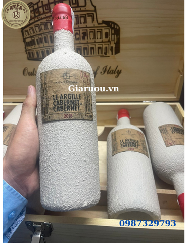 BÁN VANG Ý XI MĂNG LE ARGILLE CABERNET GIÁ RẺ NHẤT BÁN VANG Ý XI MĂNG LE ARGILLE CABERNET GIÁ RẺ NHẤT