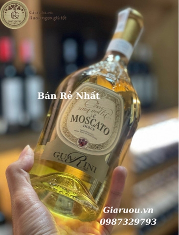 VANG NGỌT MOSCATO DOLCE GUARINI GIÁ TỐT Ở ĐÂU BÁN? VANG NGỌT MOSCATO DOLCE GUARINI GIÁ TỐT Ở ĐÂU BÁN?