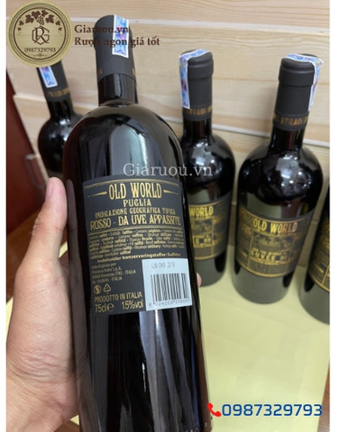 BÁN VANG Ý OLD WORLD CUVEE 99 CHÍNH HÃNG GIÁ TỐT NHẤT