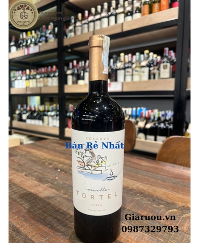 BÁN VANG CHILE MUELLE TORTEL RESERVA SYRAH GIÁ TỐT NHẤT BÁN VANG CHILE MUELLE TORTEL RESERVA SYRAH GIÁ TỐT NHẤT