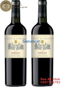 NƠI BÁN VANG PHÁP COMTE DE GABARON BORDEAUX GIÁ TỐT NHẤT NƠI BÁN VANG PHÁP COMTE DE GABARON BORDEAUX GIÁ TỐT NHẤT
