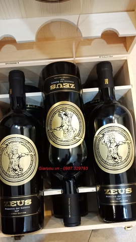 RƯỢU VANG Ý 19 ĐỘ ZEUS PRIMITIVO DEL SALENTO CỰC NGON GIÁ RẺ RƯỢU VANG Ý 19 ĐỘ ZEUS PRIMITIVO DEL SALENTO CỰC NGON GIÁ RẺ