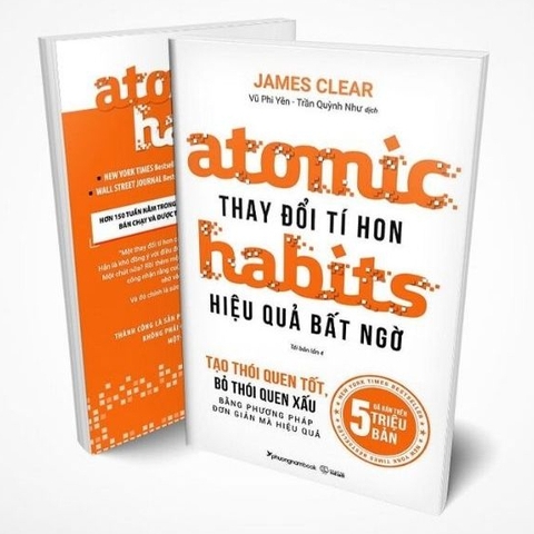 Atomic Habits - Thay Đổi Tí Hon Hiệu Quả Bất Ngờ (Tái Bản)