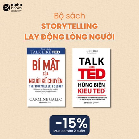 Bộ sách storytelling - kể chuyện lay động lòng người