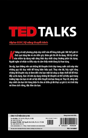 Hùng Biện Kiểu TED 1 - Bí quyết diễn thuyết trước đám đông"chuẩn" Ted