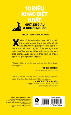 10 Điều Khác Biệt Nhất Giữa Kẻ Giàu & Người Nghèo