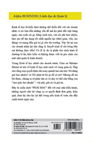 Kinh Tế Học Dành Cho Doanh Nhân