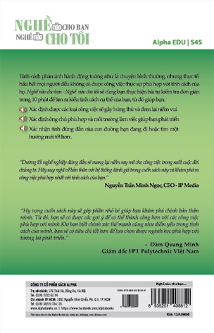 Nghề Nào Cho Bạn Nghề Nào Cho Tôi