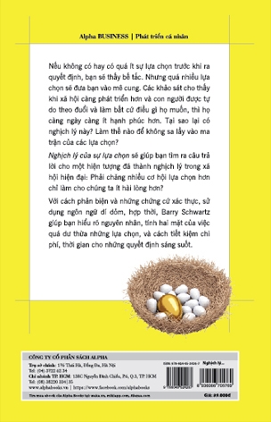 Nghịch Lý Của Sự Lựa Chọn