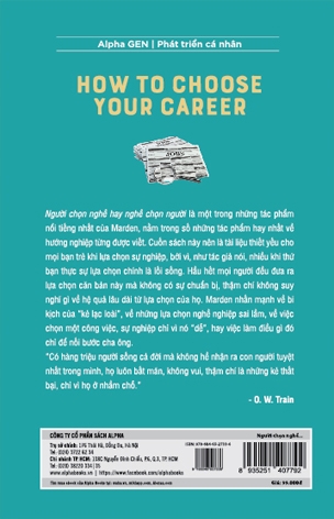 Người Chọn Nghề Hay Nghề Chọn Người